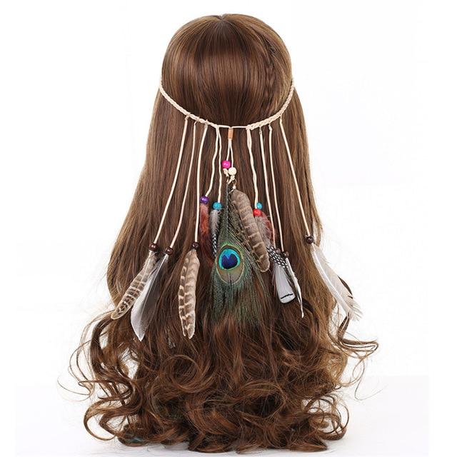 Boho Feather Headband, Free Spirit