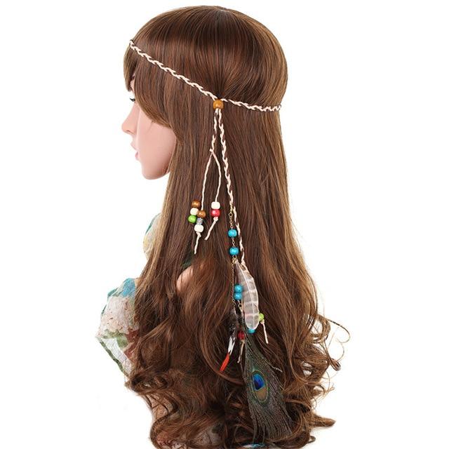 Boho Feather Headband, Free Spirit