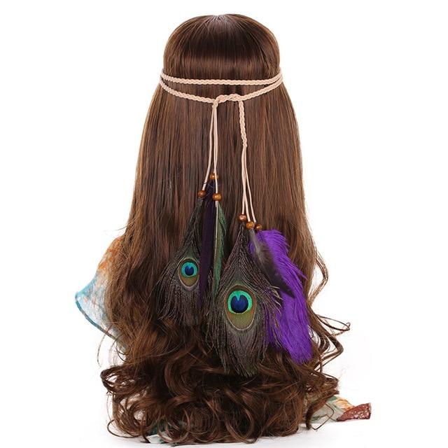 Boho Feather Headband, Free Spirit