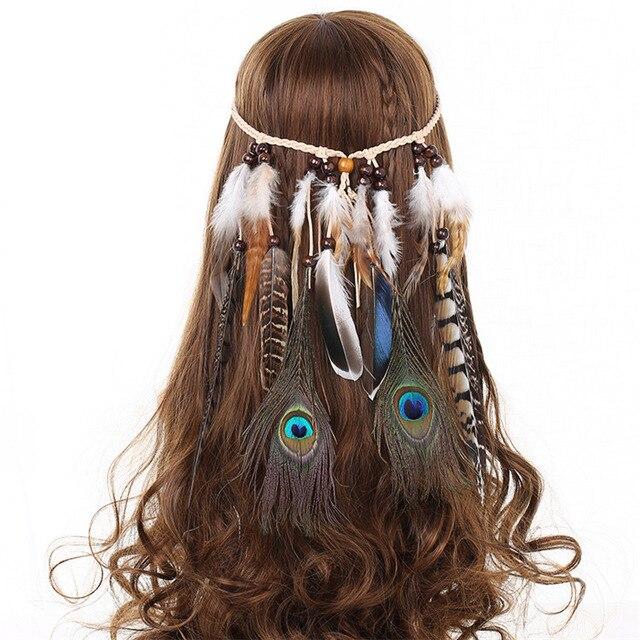 Boho Feather Headband, Free Spirit