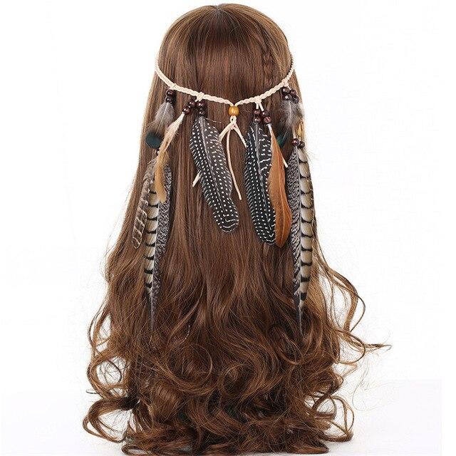 Boho Feather Headband, Free Spirit
