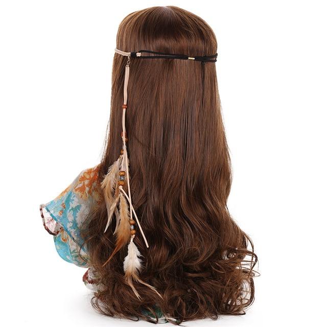 Boho Feather Headband, Free Spirit