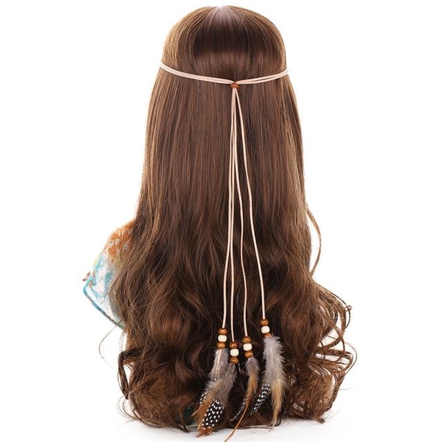 Boho Feather Headband, Free Spirit
