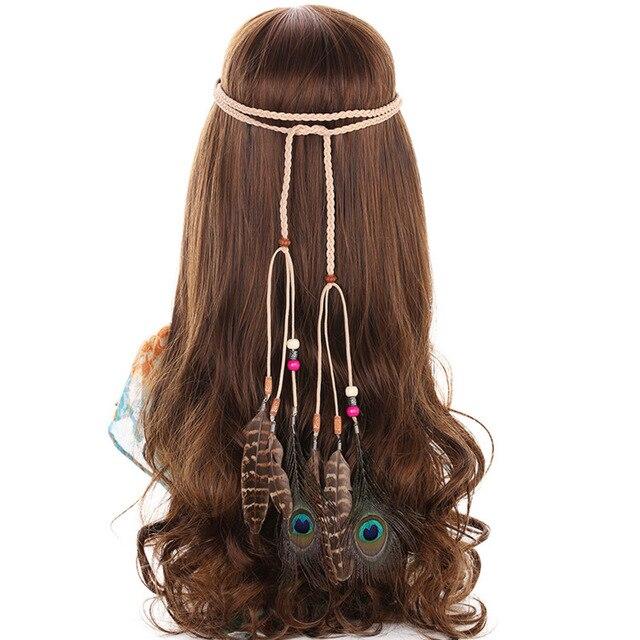 Boho Feather Headband, Free Spirit
