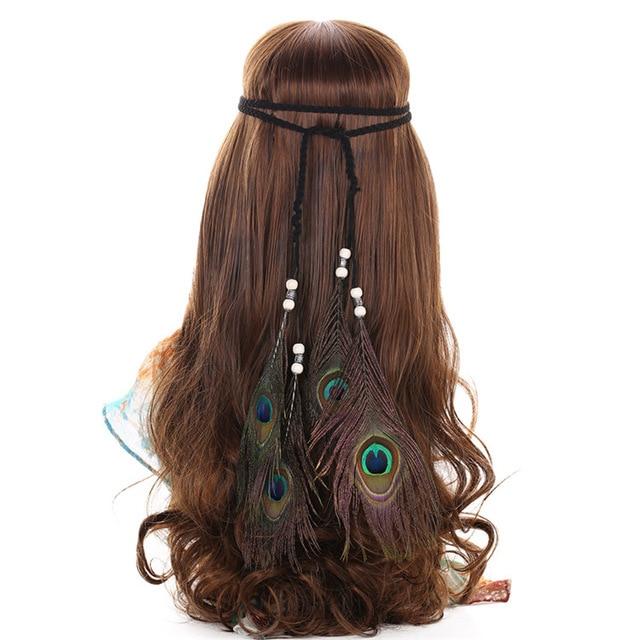 Boho Feather Headband, Free Spirit