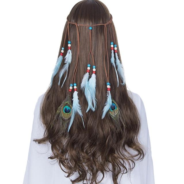 Boho Feather Headband, Free Spirit