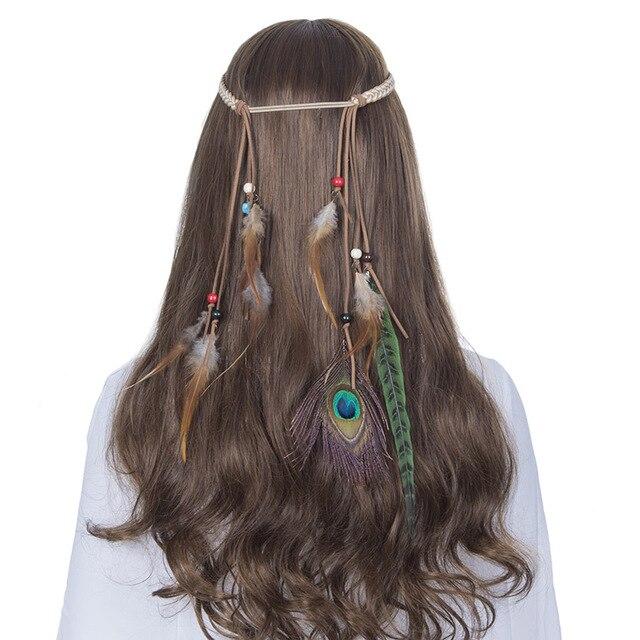 Boho Feather Headband, Free Spirit