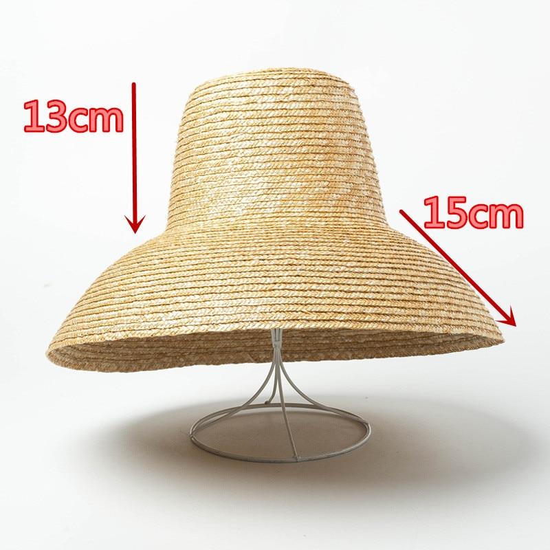Boho Hat, Sun Hat, Beach Hat, Wide Brim Straw Hat, High Crown