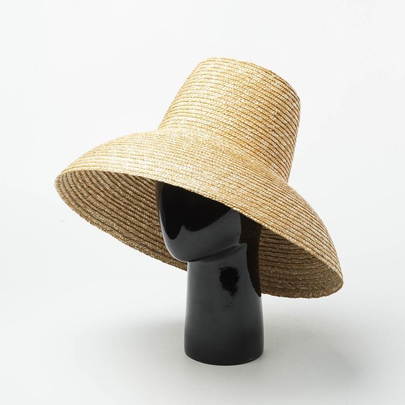 Boho Hat, Sun Hat, Beach Hat, Wide Brim Straw Hat, High Crown