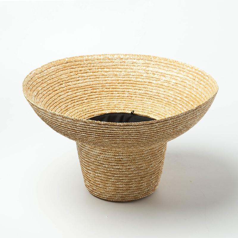 Boho Hat, Sun Hat, Beach Hat, Wide Brim Straw Hat, High Crown
