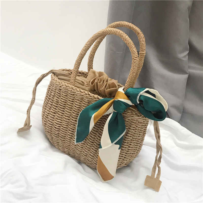Boho Bag, Woven Straw Handbag, Arlo Bag