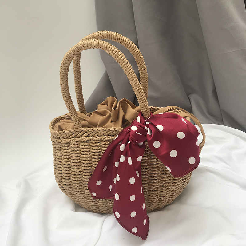 Boho Bag, Woven Straw Handbag, Arlo Bag