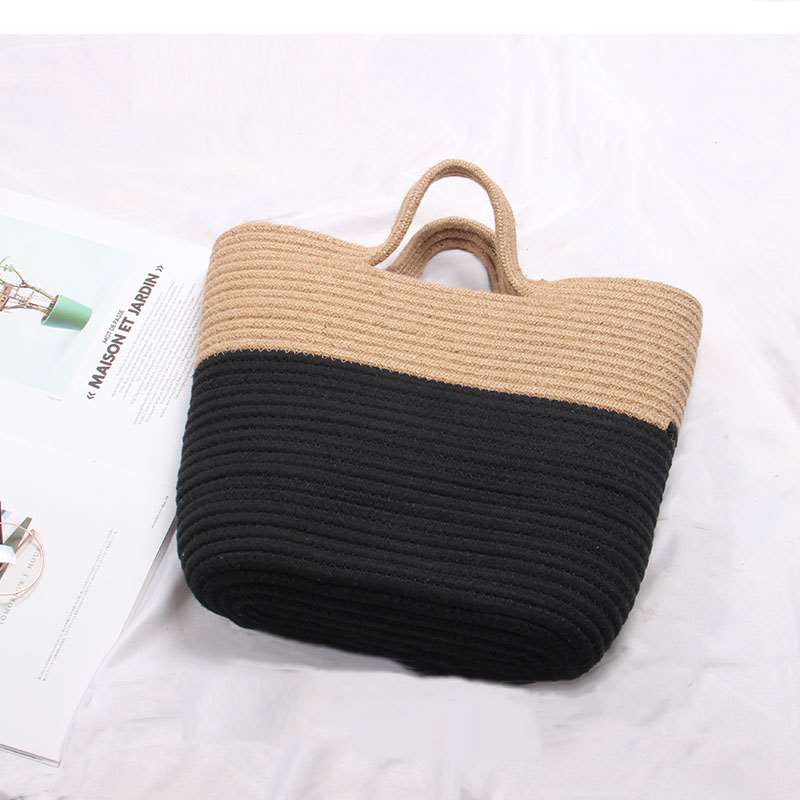 Boho Bag, Woven Straw Handbag, Tia Bag