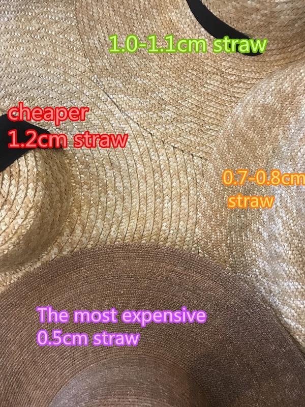 Boho Hat, Sun Hat, Beach Hat, Wide Brim Straw Hat 12,15,18 cm, Ribbon
