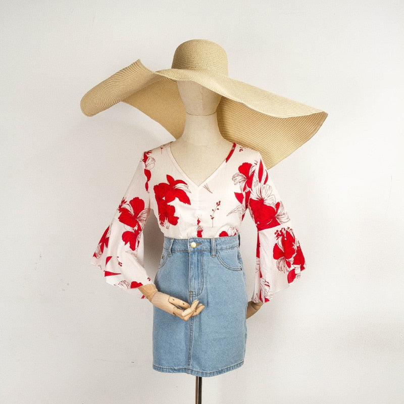 Boho Hat, Sun Hat, Beach Hat, Extra Large Wide Brim, Straw Hat, Beige, White, Black and more 20 colors,  (Soft, 26 cm)
