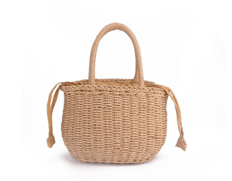 Boho Bag, Woven Straw Handbag, Arlo Bag