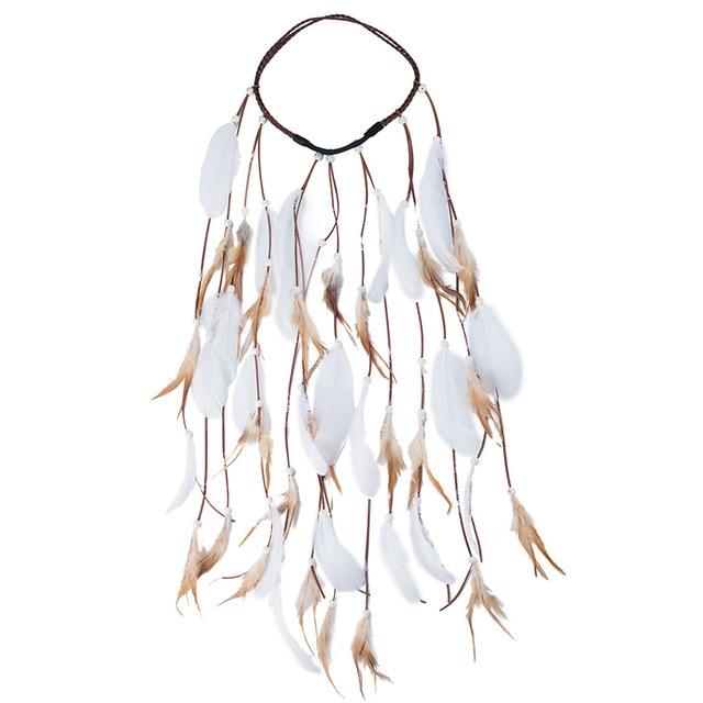 Boho Feather Headband, Gypsy Soul