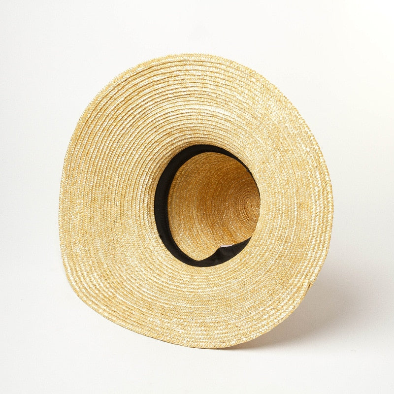 Boho Hat, Sun Beach Hat, Tall Crown Retro Hat, No Ribbon