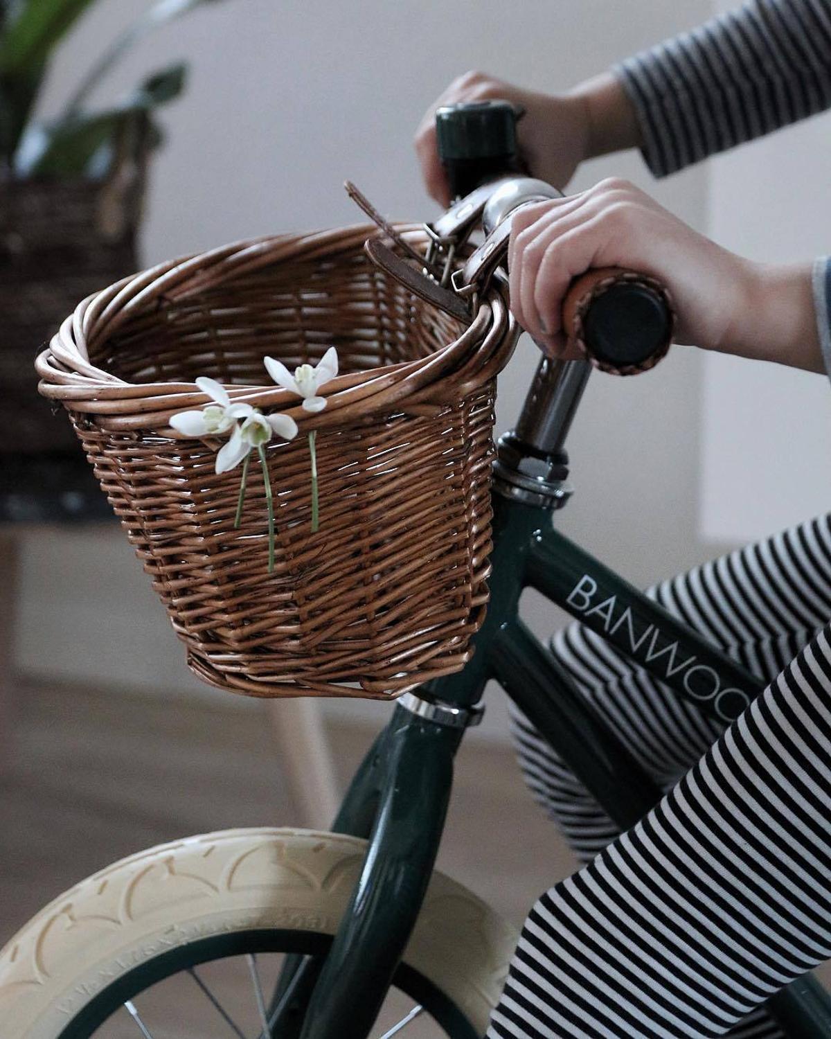 Boho Bag, Kid Bag, Rattan Bag, Mini Wicker Basket Bag, Lilli Brown