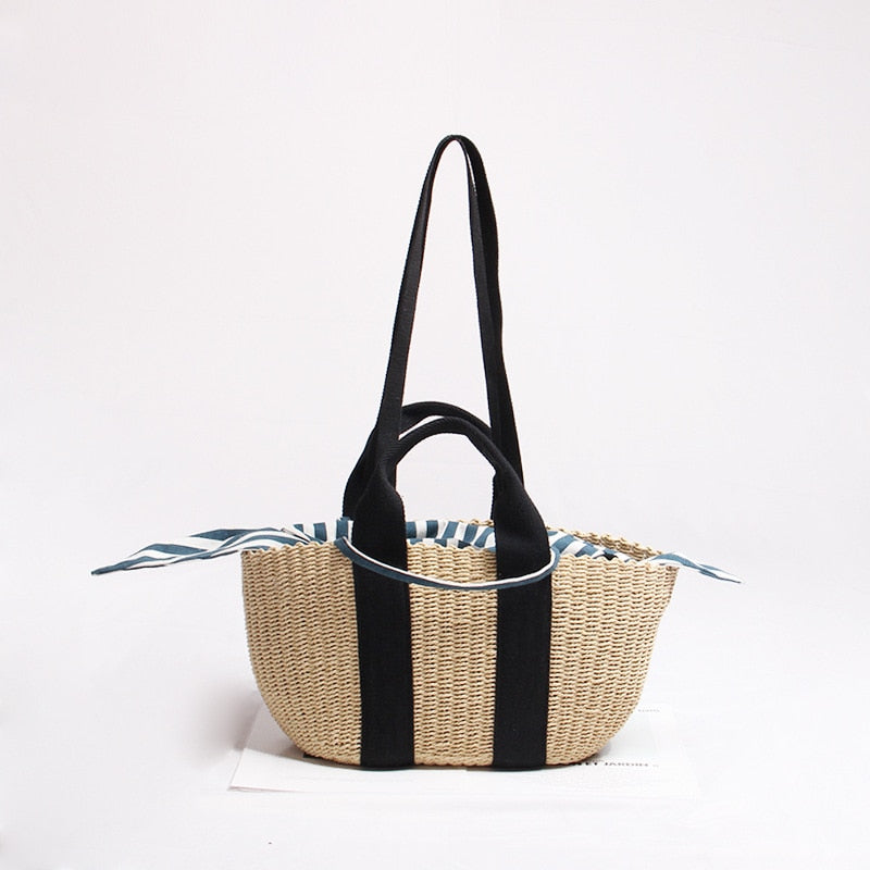 Boho Bag, Woven Straw Handbag, Jose Bag