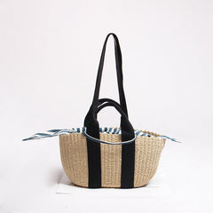 Boho Bag, Woven Straw Handbag, Jose Bag