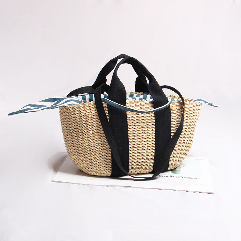 Boho Bag, Woven Straw Handbag, Jose Bag
