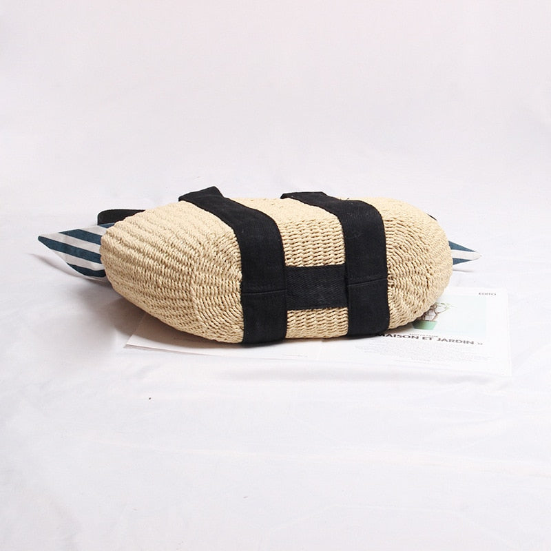 Boho Bag, Woven Straw Handbag, Jose Bag