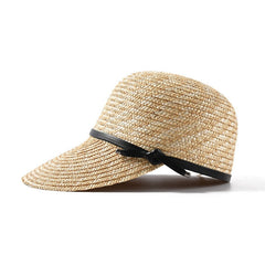 Boho Hat, Sun Hat, Beach Hat, Straw Hat, Baseball Cap, Black Strap