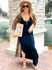 Boho Robe, Beach Cover up, Beach Robe, Cover up, Brown Tiger
