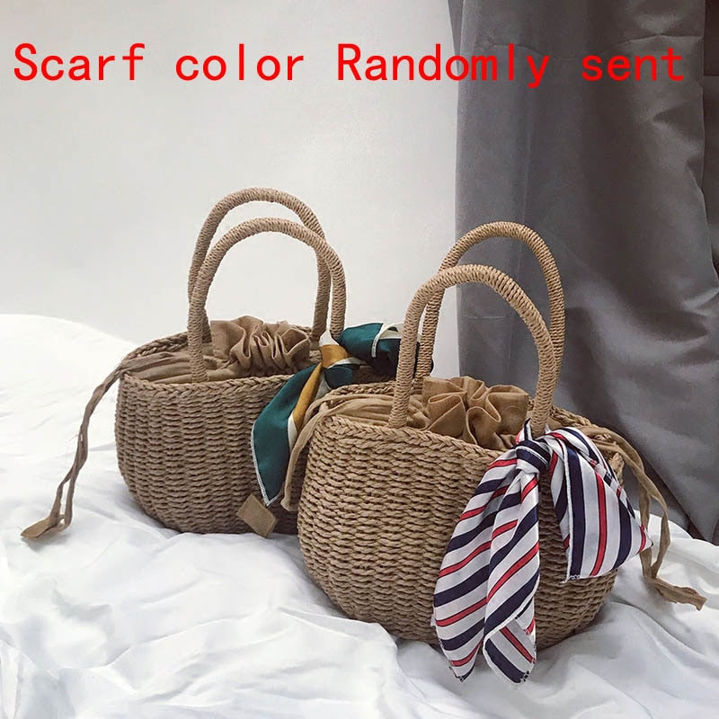 Boho Bag, Woven Straw Handbag, Arlo Bag