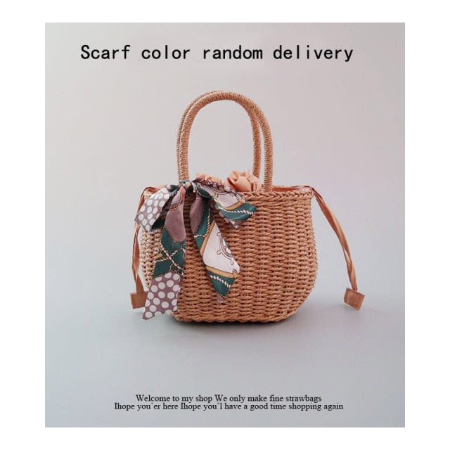 Boho Bag, Woven Straw Handbag, Arlo Bag