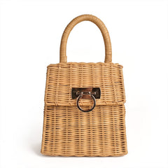 Boho Bag, Woven Straw Handbag, Vida Bag