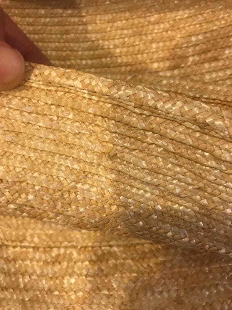Boho Hat, Sun Hat, Beach Hat, Extra Large Wide Brim Straw Hat (45 cm)