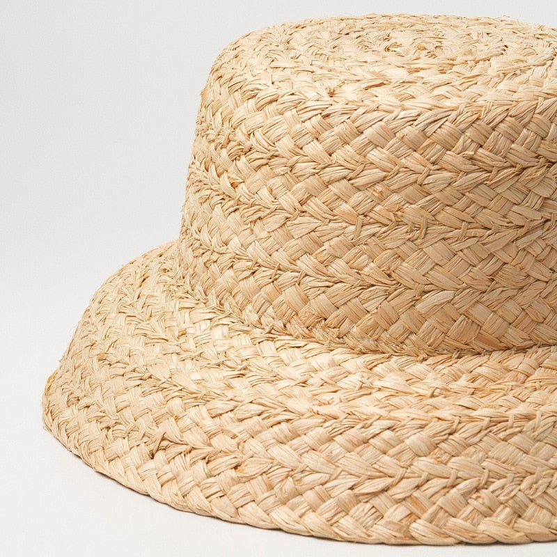 Boho Hat, Kid Hat, Sun Hat, Little Girl Hat, Amelia White Ribbon