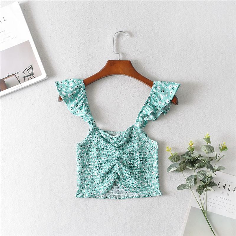 Boho Two Piece Set, Two Piece Pants Set, Wild Floral Daisy Teal Blue