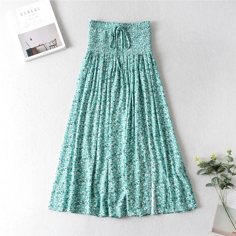 Boho Two Piece Set, Two Piece Pants Set, Wild Floral Daisy Teal Blue