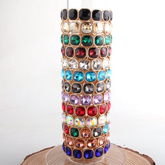 Boho Bracelet, RH Armbander Bracelet, Gold Crystal