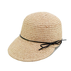 Boho Hat, Sun Hat, Beach Hat, Straw Hat, Baseball Cap, Black Strap