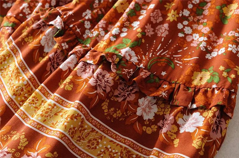 Boho Maxi Dress, Gown, Amie in Bown