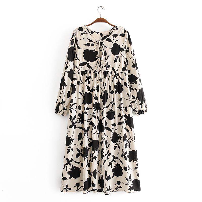 Gown Dress, Boho Maxi Dress, Loose Dress, Black Rose