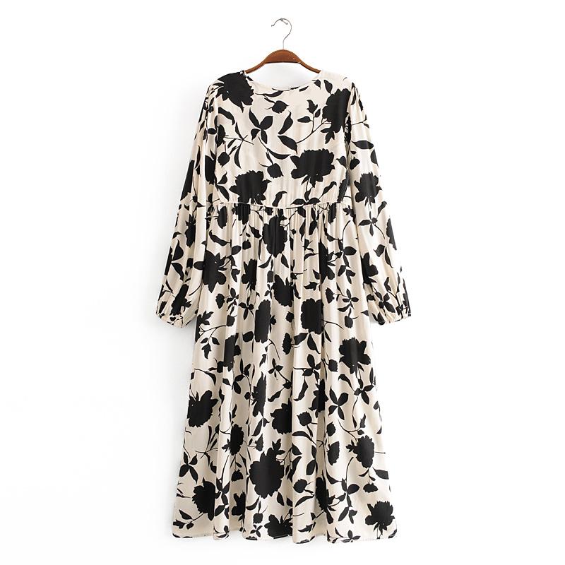 Gown Dress, Boho Maxi Dress, Loose Dress, Black Rose