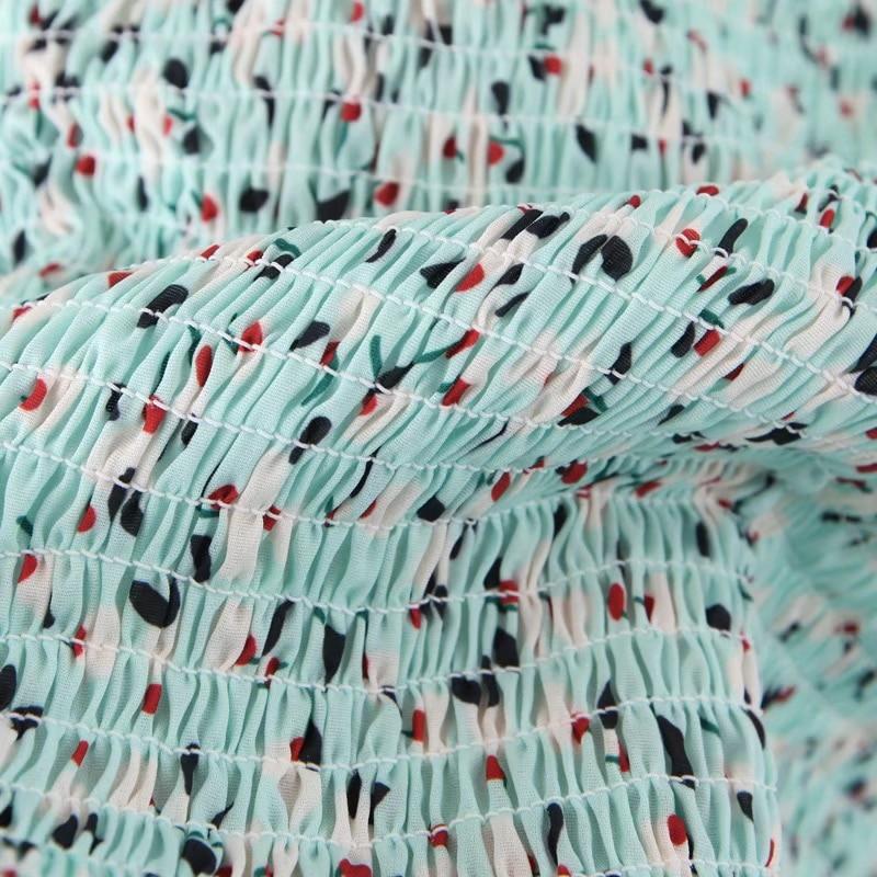 Boho Midi Dress, Smocked Dress, Baby Blue