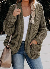 Oversize Twist Loose Vintage Long Cardigans Sweater