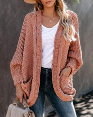 Oversize Twist Loose Vintage Long Cardigans Sweater