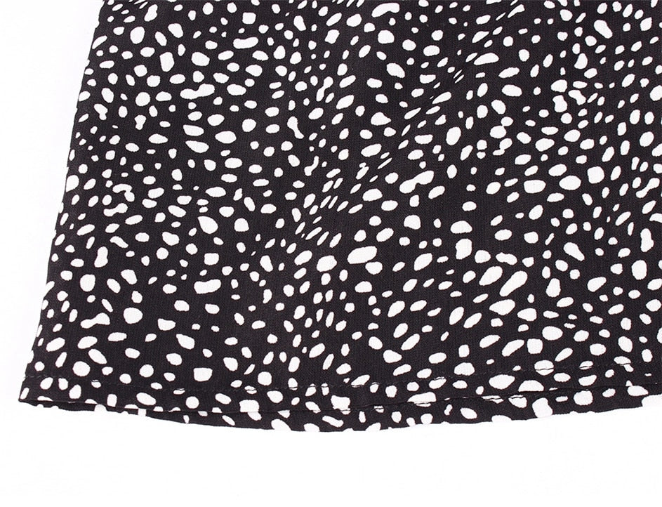 Boho Mini Dress Aria Black