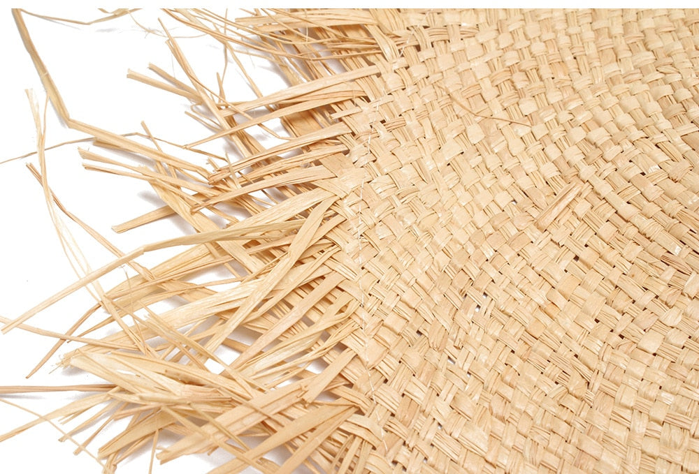 Boho Hat, Sun Hat, Beach Hat, Wide Brim Hat, Straw Hat, Beige Hawai