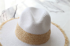 Boho Hat, Sun Hat, Beach Hat, Raffia Hat Hazel Sweet Pink