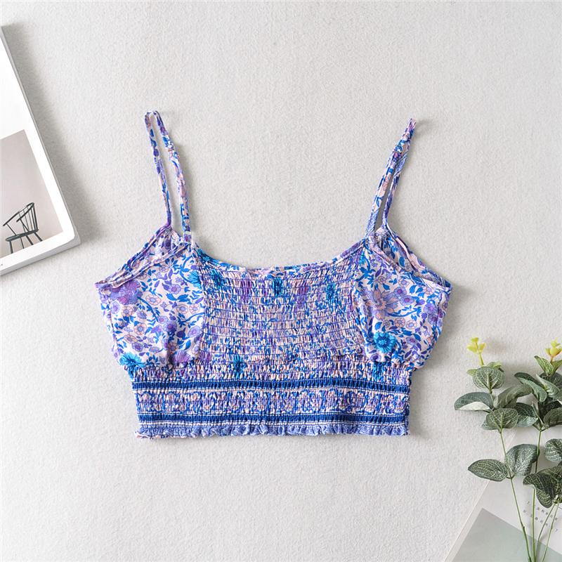Boho Two Piece Set, Two Piece Pants Set, Wild Floral in Purple