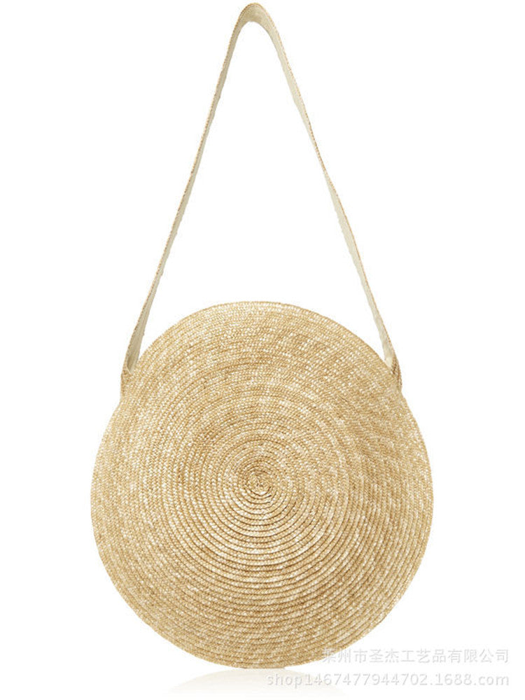 Boho Bag, Woven Straw Bag, Rattan Bag, Brown Alexandra