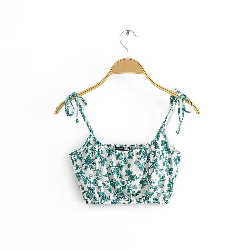 Boho Two Piece Set, Two Piece Skirt Set, Wild Floral in Green